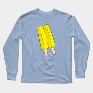 Yellow Popsicle Long Sleeve T-Shirt